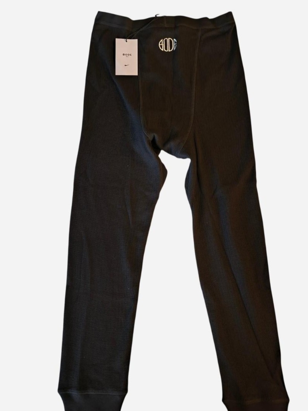 Nike Black Ribbed Thermal Long Johns - Men's Base Layer